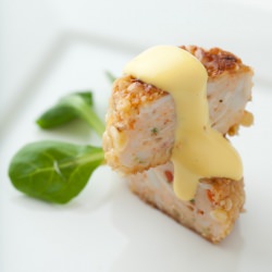 Shrimp-Crab Cakes (Gluten-Free) - Recipe photo by DJFoodie