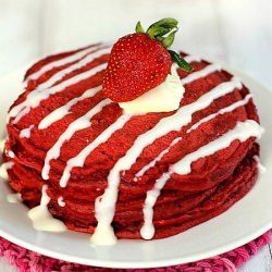 Red Velvet Pancakes - Recipe photo by eatdrinklove