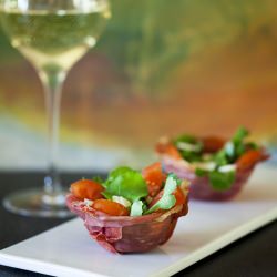 Prosciutto Cups - Recipe photo by elenianag