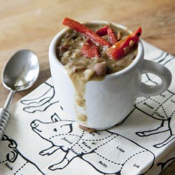 17 Bean and Turkey Bacon Soup - Recipe photo by davidtornado
