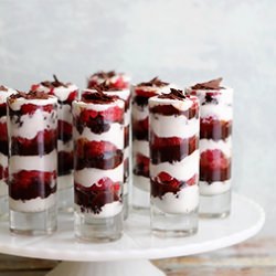 Brownie and Raspberry Trifle - Recipe photo by BakersRoyale