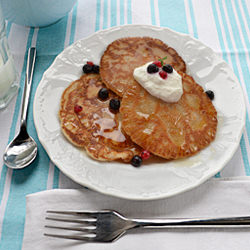 Pancakes Without Eggs - Recipe photo by Kitchen Nostalgia