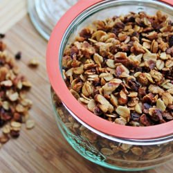 Olive Oil + Pecan Granola - Recipe photo by thenutritionalepiphany
