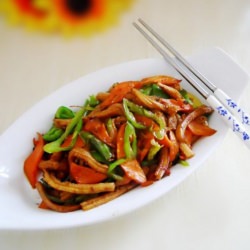 Flash Fried Pork Tripe with Carrots - Recipe photo by storyofmycook