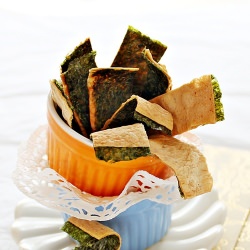 Crispy Cod Fish with Nori Seaweed - Recipe photo by Anncoo