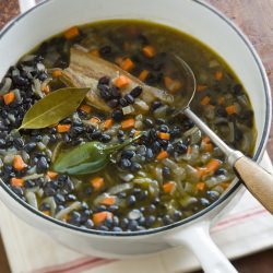 Black Beans with Chiles - Recipe photo by Relish.com