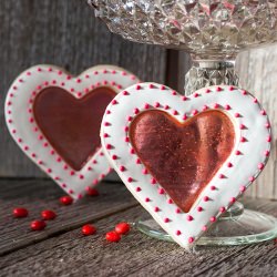 Stained Glass Valentine Cookies - Recipe photo by artandthekitchen