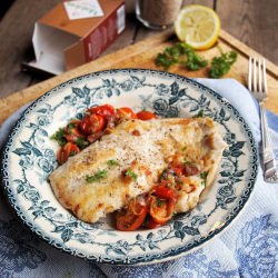 Wild Haddock with Smoked Sea Salt - Recipe photo by Lavender and Lovage