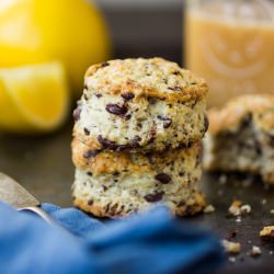 Chocolate Bergamot Scones - Recipe photo by TheBojonGourmet