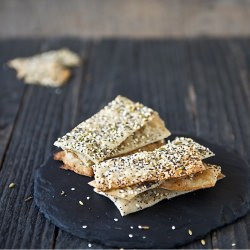 Seeded Crackers - Recipe photo by lemonsandanchovies