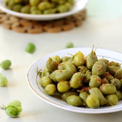 Boiled Fresh Garbanzo Beans - Recipe photo by sindhirasoi