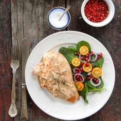 Pink Peppercorn Sherry Chicken - Recipe photo by boulderlocavore