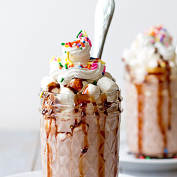 Hot Cocaccino - Recipe photo by The Midnight Baker