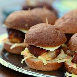 BBQ Chicken Sliders - Recipe photo by WillCookForSmiles