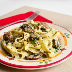 Fettuccine Alfredo with Fresh Pasta - Recipe photo by bakedbynicole