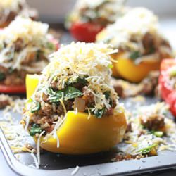 Husband-Friendly Stuffed Peppers - Recipe photo by busymommymedia
