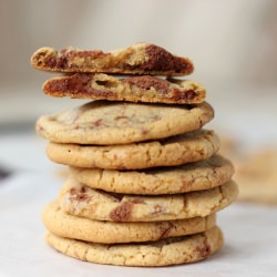 Chocolate Truffle Swirl Cookies - Recipe photo by butterbaking