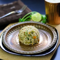Barley Upma - Recipe photo by vegetariantastebuds
