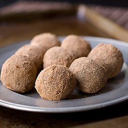 Chocolate Malt Truffles - Recipe photo by Savory Simple