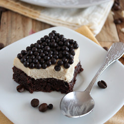 Brownie Mousse Espresso - Recipe photo by lareposteriademiguel