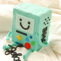 BMO Cake – Adventure Time - Recipe photo by Miss Vinagre