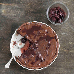 Chocolate Lover’s Tart - Recipe photo by starvingchef