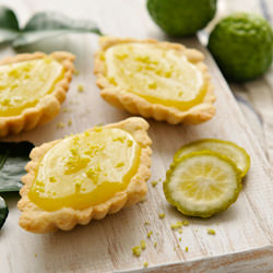 Mini Kaffir Lime Tarts - Recipe photo by rachelcooksthai