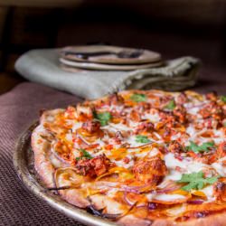 Tandoori Paneer Pizza - Recipe photo by Indiaphile.info