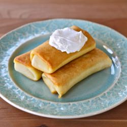 Ratner’s Cheese Blintzes - Recipe photo by toriavey