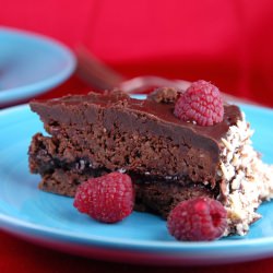 Chocolate & Raspberry Sacher Torte - Recipe photo by The Spice Route