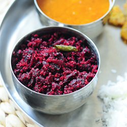 Beetroot Thoran Onam Sadya - Recipe photo by ediblegarden