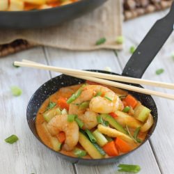Coconut Red Curry Shrimp - Recipe photo by Running to the Kitchen