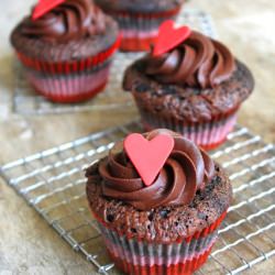 Ultimate Chocolate Cupcakes - Recipe photo by the little epicurean