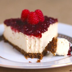 Sinless NY Cheesecake - Recipe photo by dessertswithbenefits