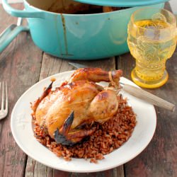 Plum Glazed Cornish Game Hens - Recipe photo by boulderlocavore