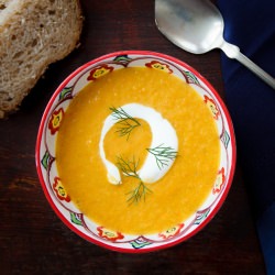 Fennel-Carrot Soup with Ginger - Recipe photo by The Garum Factory
