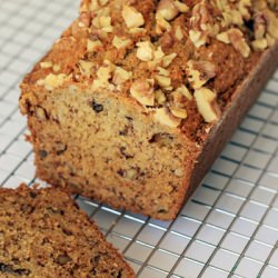 Banana Walnut Loaf - Recipe photo by thingsforboys