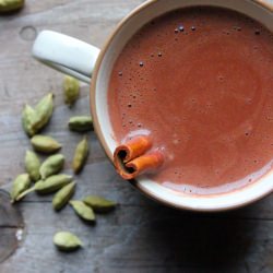 Chai Spiced Hot Chocolate - Recipe photo by happyheartedkitchen