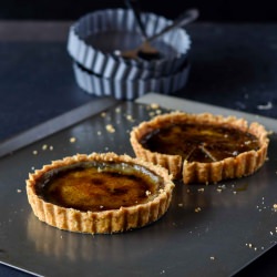 Blueberry Creme Brulee Tart - Recipe photo by moonblush baker