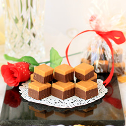 Chocolate and Butterscotch Fudge - Recipe photo by swapnaz