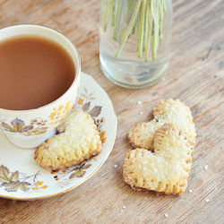 Nutella Heart Pop-tarts - Recipe photo by A Golden Afternoon