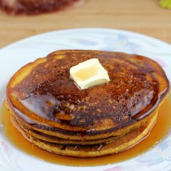 Pumpkin Pancakes - Recipe photo by cullys kitchen