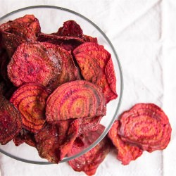 Hand-Cooked Beetroot Chips - Recipe photo by cagsmith