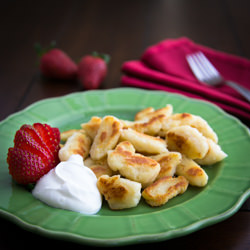 Cheese Dumplings - Recipe photo by NatashasKitchen.com
