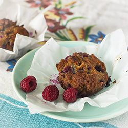 GF Raspberry Muffins - Recipe photo by BobbiLewin