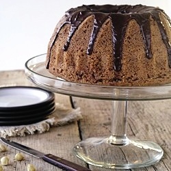 Hazelnut Cake w/ Nutella - Recipe photo by Cardamom fig