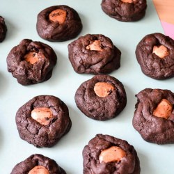 Triple Chocolate Marshmallow Cookie - Recipe photo by Oishii Treats