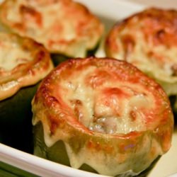 Cheesesteak Stuffed Peppers - Recipe photo by pamasaurus