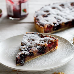 Raspberry Frangipane Tart - Recipe photo by Simply Delicious