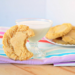 Flourless Peanut Butter Cookies - Recipe photo by Blessthismess